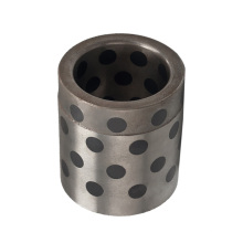 Bague autolubrifiante cylindrique de graphite de carbone de fonte sans huile